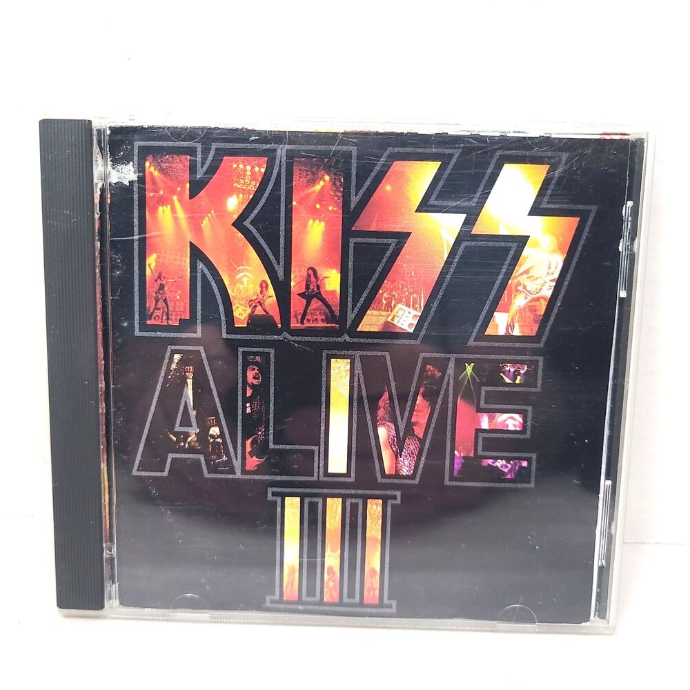 Kiss ‎Alive III CD 1993 Mercury P2 14777, Good Condition, Rock, Music